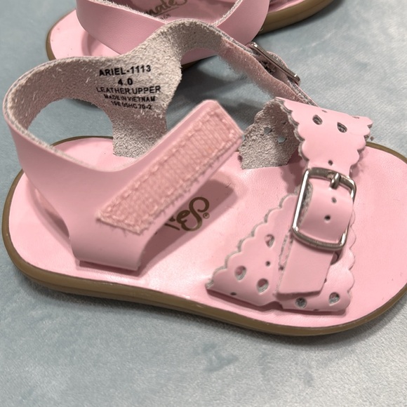 FOOTMATES Ariel and Eco-Ariel Waterproof Girls Pink Sandals Sixe 4 - Picture 5 of 8